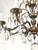 Brass Antique 8 Arm Sensational Dark Patina Brass Cut Lead Glass Crystal Chandelier For Sale - Image 8 of 12