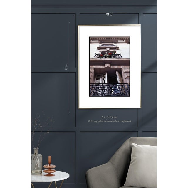 Not Yet Made - Made To Order Paul Cooklin, Balcony Facade, Paris, France, Edition of 50 For Sale - Image 5 of 7