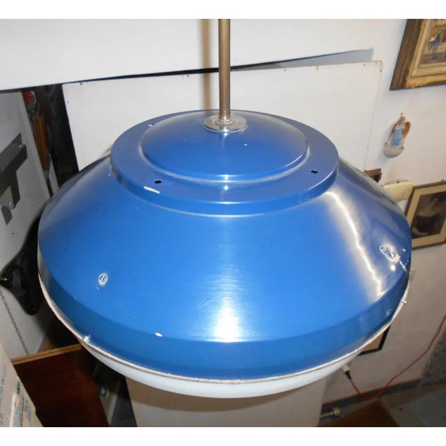 Gino Sarfatti Mid-Century Ceiling Lamp by Gino Sarfatti for Arteluce, 1950s For Sale - Image 4 of 9