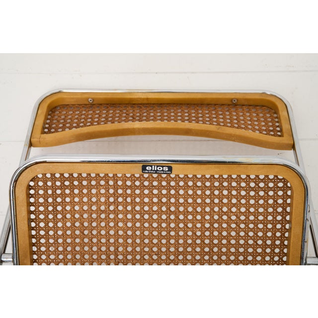 Elios Chair by Francesco Geraci for Colle d'Elsa, 1980s For Sale - Image 6 of 9