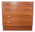Mid 20th Century Carlo Jensen Four Drawer Gentleman's Chest in Teak For Sale