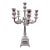 Mid 20th Century Hazorfim Candelabrum Traditional Neoclassical 6-Light Israeli Sterling Silver For Sale
