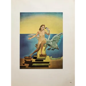 1957 After Salvador Dali, "Leda Atomica" First Edition Period Parisian Photogravure