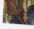 Mid 20th Century Impressionist Couple in Conversation Painting For Sale - Image 4 of 8