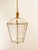 Brass and Clear Glass Lantern For Sale - Image 8 of 18