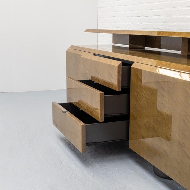 1970s Lenox Sideboard by Giovanni Offredi for Saporiti, 1970s For Sale - Image 5 of 18
