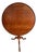Chippendale or Queen Anne Antique Walnut Tilt Top Table 18th Century For Sale