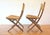 Hans Wegner Mid Century Modern Hans Wegner Style Pair of Chairs For Sale - Image 4 of 5