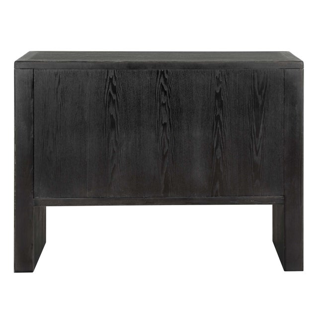 Bierk Dark Stain 2 Door Cabinet For Sale - Image 9 of 11