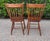 A lovely pair of true 19th century with beautifully-aged patina and wear. Nicely-turned bamboo rails and spindles and...
