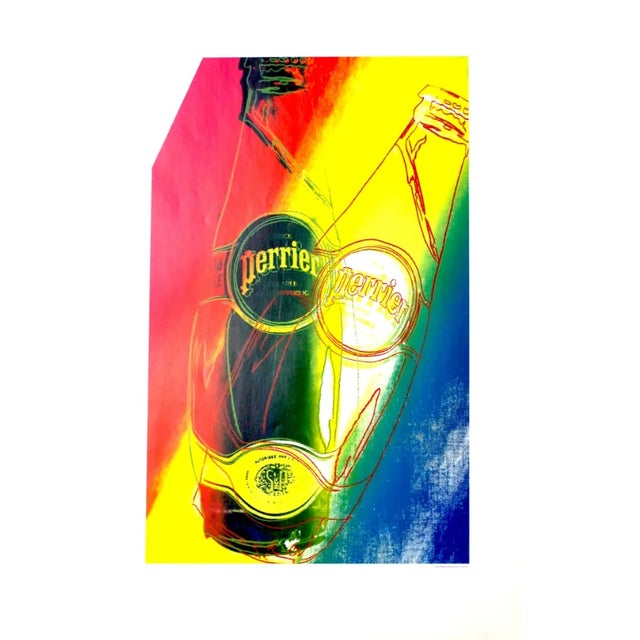 Artist: Andy Warhol Country: USA Title: Perrier 7 Printed: Offset on luster paper 1999 Marks: Not signed or numbered Paper...