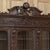 Late 19th Century 19th Century Renaissance Revival Hand-Carved Oak Triple Bookcase For Sale - Image 5 of 18