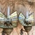 Vintage Wheeler Mirrored Glass Wall Sconces, Pair For Sale - Image 10 of 13