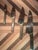 Complete with original knife block, rarely used found in storage. Blades: reverse-tanto / kiritsuke profile — angled...