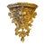 18c Style Italian Giltwood Figural Corbel Shelf Sconce 1 of 2 For Sale