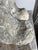 Antique Reclining Lion Sculpture on Base in Carved Stone, 1890s For Sale - Image 10 of 18