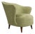 “Concha” Armchair in Ultrasuede, Attributed to Joaquim Tenreiro, Brazil, 1950s For Sale