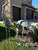 1920s Monumental Pair of Life-Size Bronze Crane Garden Sculptures With Verdigris... For Sale - Image 10 of 18