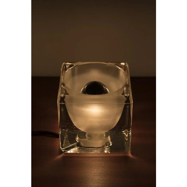 Glass Table Lamp from Putzler For Sale - Image 4 of 10