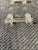 1900 - 1909 Antique Baccarat Baby Bust Glass Knife Rests With Cherub Faces on Each Side - Set of 8 For Sale - Image 5 of 6