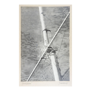 Mid 20th Century Abstract Ships Yardarm Mast Abastract Photograph