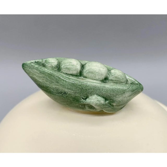 Otagiri Company 1990's Otagiri Ceramic Vegetable Gardening Sugar and Creamer Set For Sale - Image 4 of 13