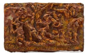 Sirio Pellegrini, Relief, 1960s, Terracotta