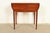 Henkel Harris Georgian Solid Cherry Wood Drop Leaf Pembroke Side Table For Sale - Image 12 of 15