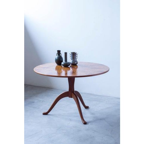Alder Wood Entry Table by Carl Malmsten For Sale - Image 14 of 14