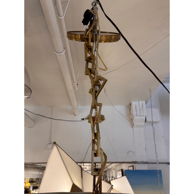 Barbara Barry for Visual Comfort Scallop Pendant, Large For Sale - Image 12 of 12