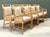 Vintage McGuire Target Back Dining Chairs - Set of 8 For Sale - Image 9 of 12