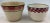 hand painted antique small paste cup - set of 2 made in Republic of Ireland. From the estate of Bob and Dolores Hope,...