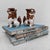 Set of Two Japanese Ceramic Shisa Lion-Dogs, 1980s, Set of 2 For Sale - Image 4 of 8