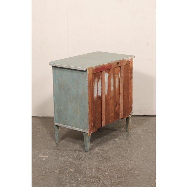 Mid 20th Century Swedish Blue/Green Chest For Sale - Image 10 of 11