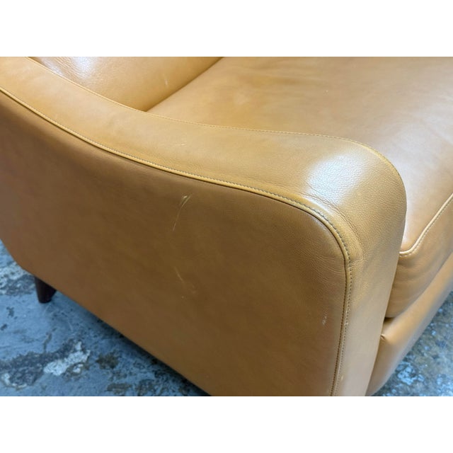 Room & Board Juno Leather Recliner For Sale - Image 9 of 12
