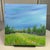 A Walk in the Park Acrylic Painting 8" X 8" Unframed Nature Themed Wall Art For Sale - Image 4 of 7