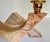 Vintage Postmodern Pink Marble Sculptural Double Candle Holder For Sale - Image 4 of 9