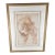 Large Framed Leonardo Da Vinci "Head of a Woman" (La Scapigliata) Fine Art Print For Sale