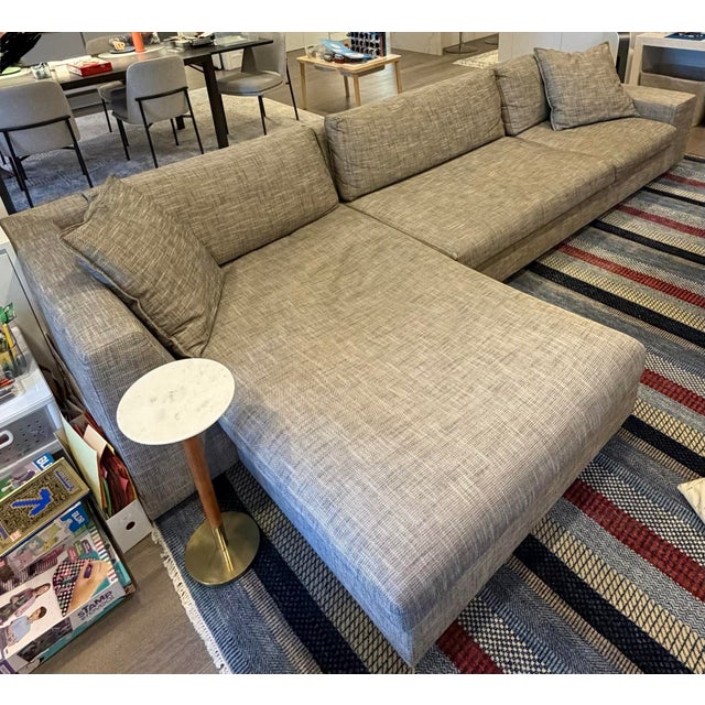 Modern Ligne Roset Exclusif Sectional Sofa With Chaise (Didier Gomez) For Sale - Image 3 of 10