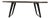 Crate & Barrel Yukon Weathered Grey Live Edge Solid Wood Dining Table For Sale