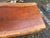 Late 20th Century Rustic Style Live Edge Slab Wood Top Coffee Table/ Bench With Iron Hairpin Legs For Sale - Image 9 of 18