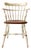 Vintage Ethan Allen Comb Back Painted Chair For Sale