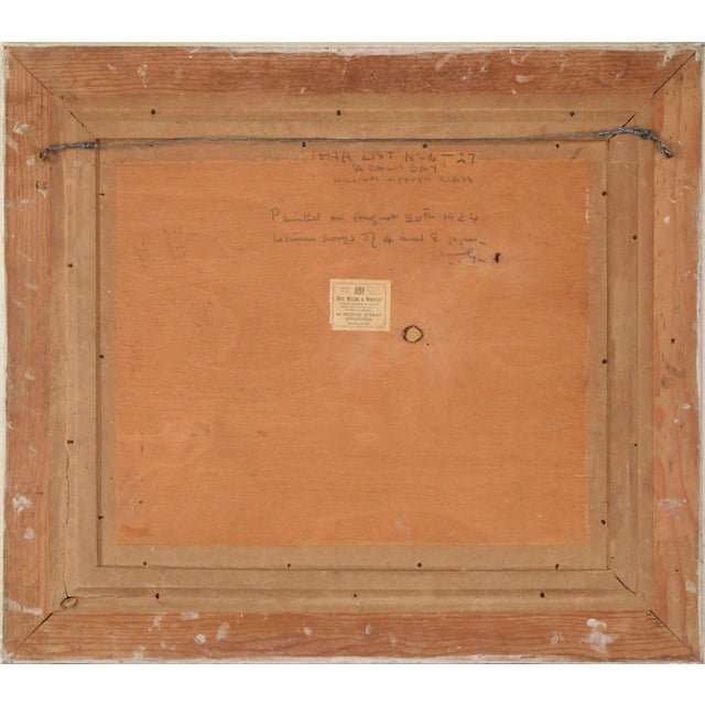 "A Calm Day" - Loch Na Keal, Iona by William Mervyn Glass, r.s.a., p.s.s.A. For Sale - Image 12 of 12