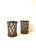 Hurricane Candles Lamps Wicker and Glass, Pair For Sale - Image 4 of 9