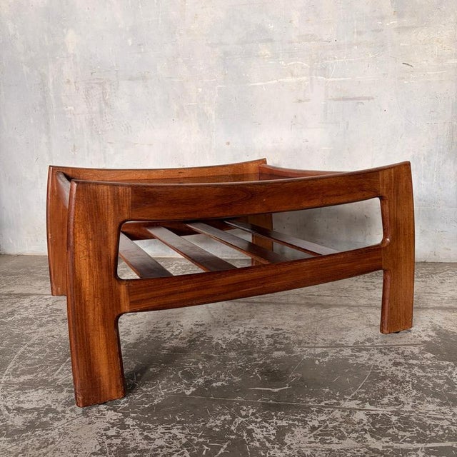 1960s Mid-Century Teak Katrina Coffee Table with Black Acrylic Glass Top from G Plan, 1960s For Sale - Image 5 of 10