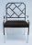 1970s C.1970's MCM Milo Baughman Design for D. I. A. (Design Institute for America) Chrome Chippendale-Style Desk, Arm Side Chair For Sale - Image 5 of 12
