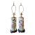 Vintage Chinese Porcelain Bird and Floral Table Lamps - a Pair For Sale