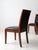 Vintage Transitional Upholstered Dining Chairs Set of 6 For Sale - Image 17 of 18