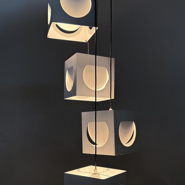 Scandinavian Pendant Lamp by Shogo Suzuki for Stockmann Orno, 1960s For Sale - Image 9 of 11