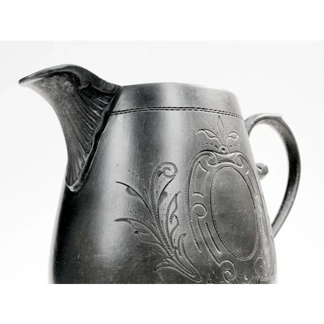 Art Nouveau Milk Jug by Plewkiewicz, Poland, Early 1900s For Sale - Image 3 of 11